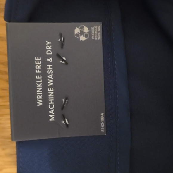 WORTHINGTON BRAND WOMEN'S PETITE BLUE DRESS PANTS TROUSERS SIZE 2P - Picture 9 of 11